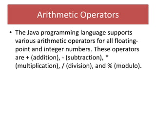 JAVA PROGRAM CONSTRUCTS OR LANGUAGE BASICS.pptx