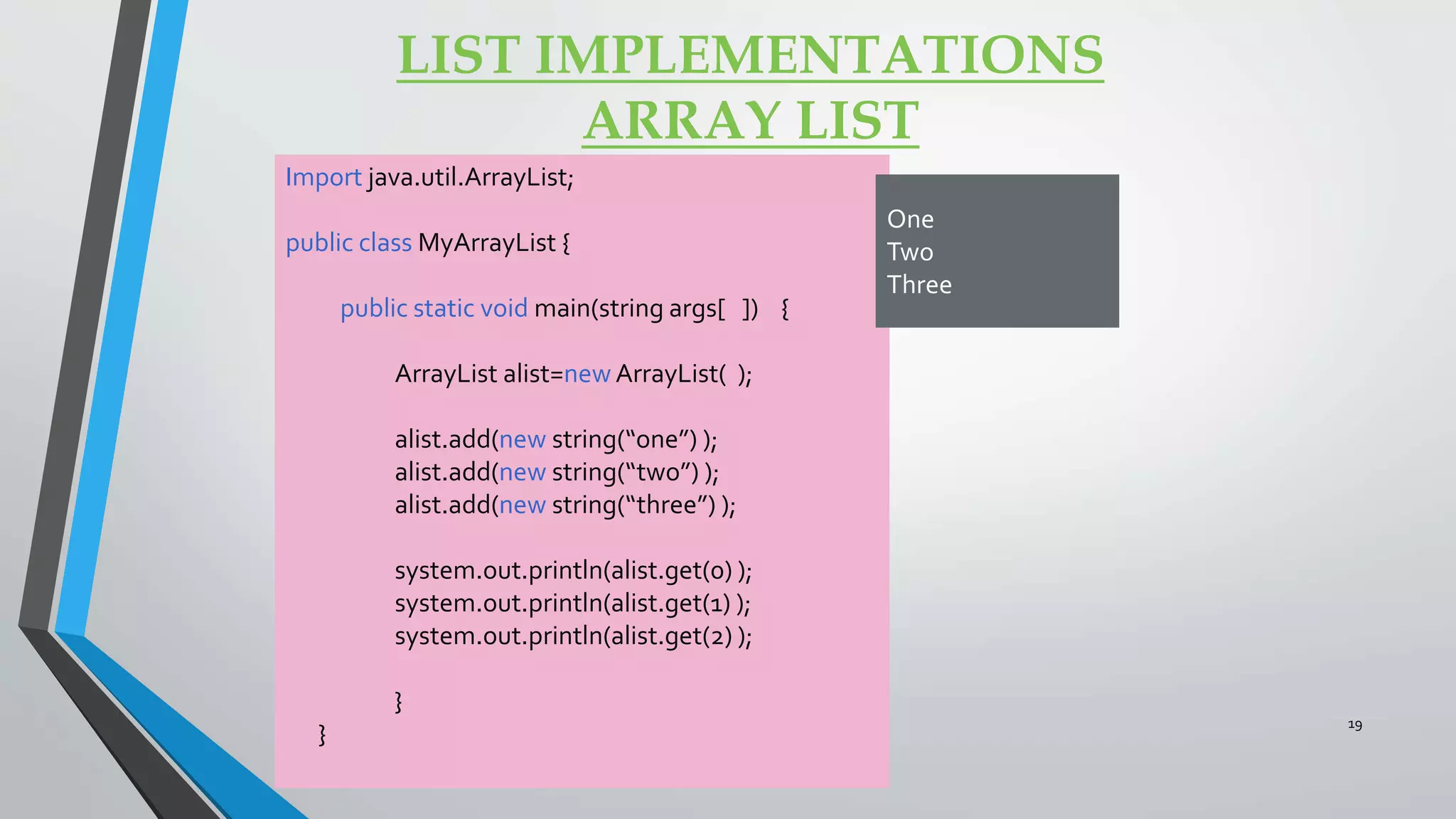 collection framework in java | PPTX