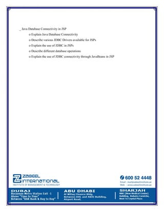 Java programing brochure | PDF