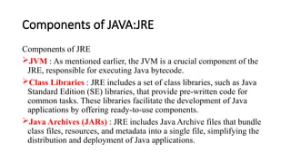 Java Programming :Basics and Introduction | PPTX