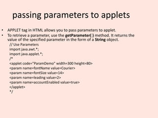 JAVA PROGRAMMING- GUI Programming with Swing - The Swing Buttons | PPT