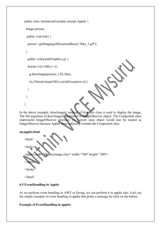 Java programming material for beginners by Nithin, VVCE, Mysuru