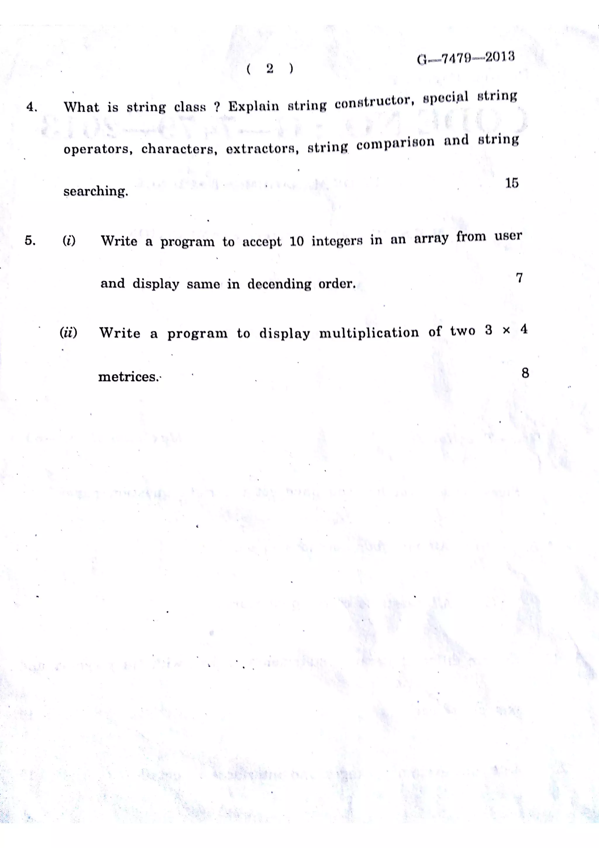 Java programming mms bamu | PDF