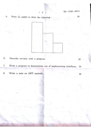 Java programming mms bamu | PDF