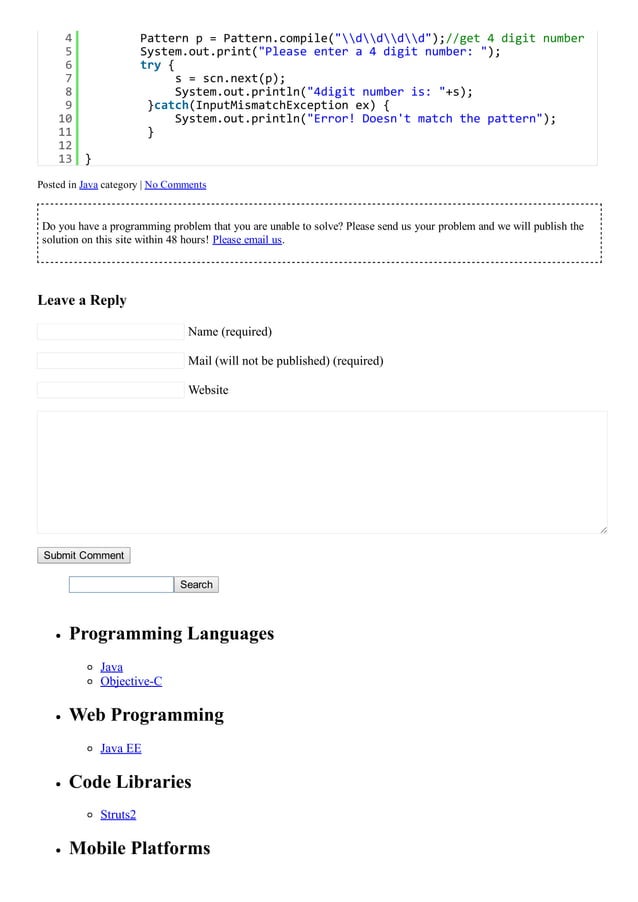 Java programming tips | PDF