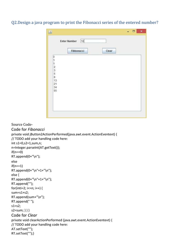 Report in Java programming and SQL | PDF