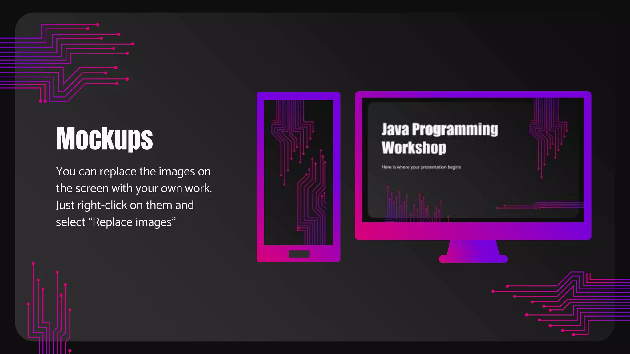Java Programming Template | PPTX | Desktop Publishing | Computer ...
