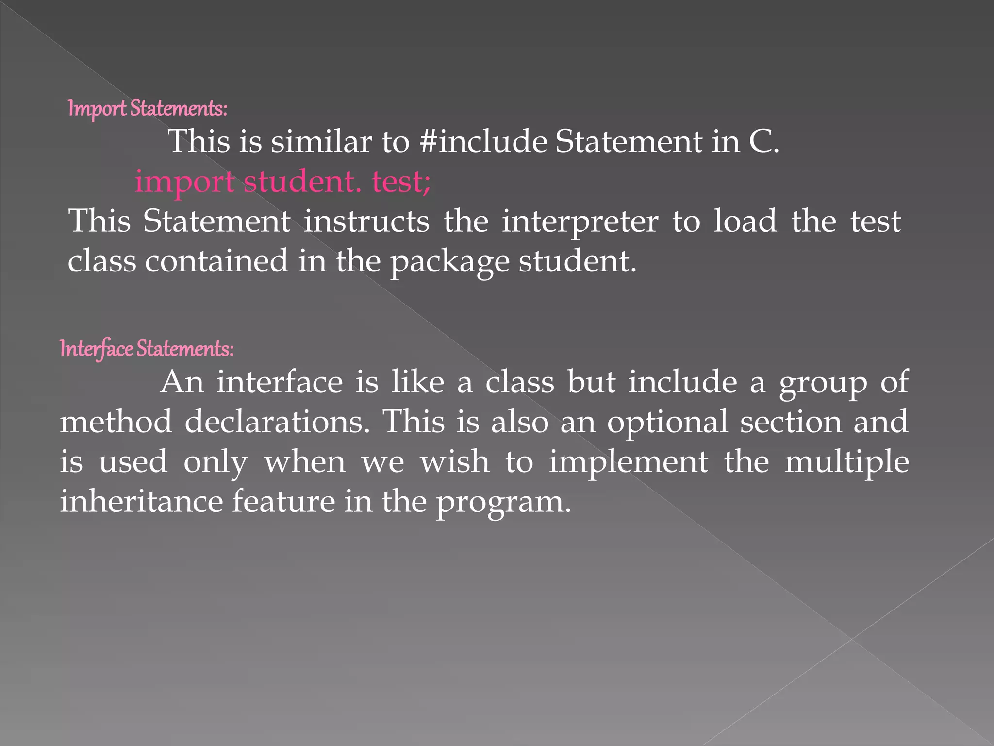 Java program structure | PPT