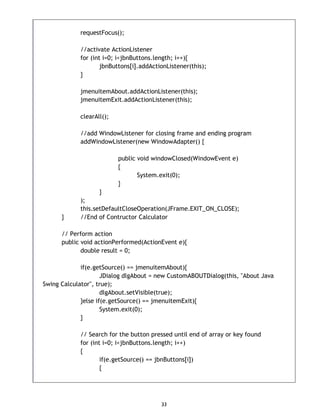 complete java project with source code and documentation complete java project with source code and documentation