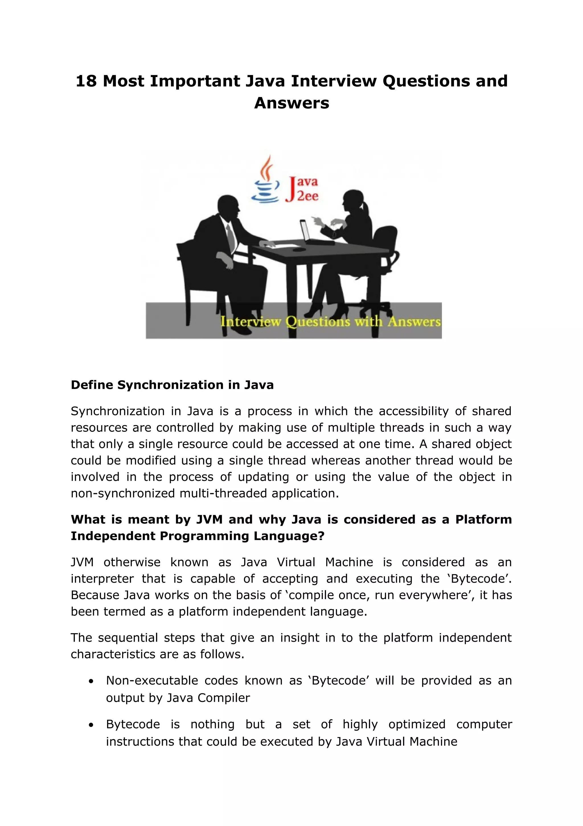 Java questions and answers jan bask.net