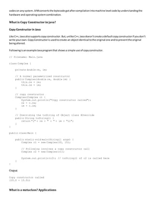 Java questions with answers | PDF