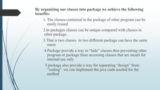 Package in Java | PPT