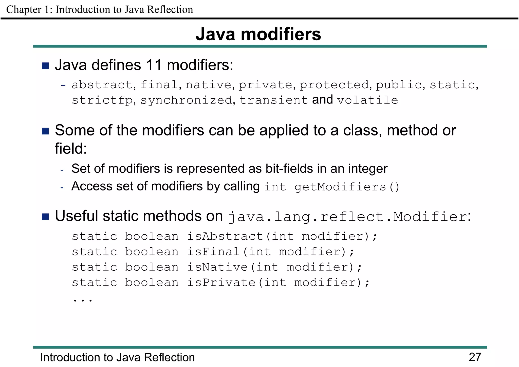 Java Reflection Explained Simply