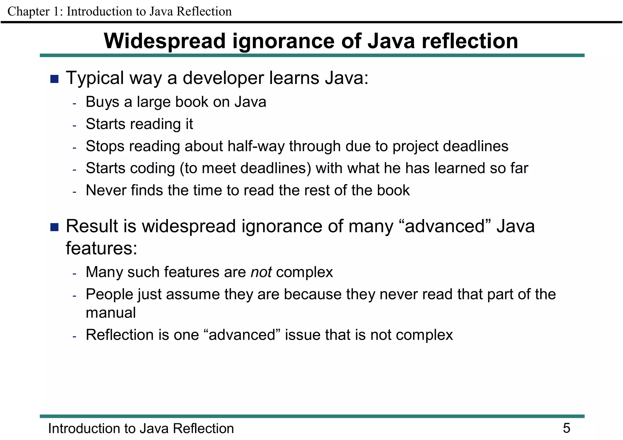 Java Reflection Explained Simply