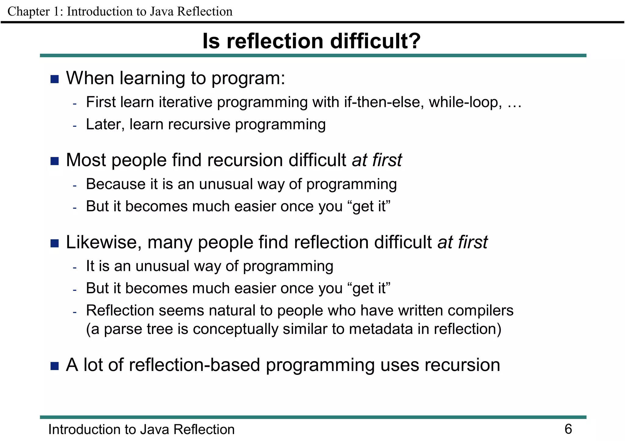 Java Reflection Explained Simply