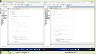 Remove Employee View Employee
10
 