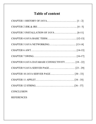 Java report by ravi raja | PDF | Programming Languages | Computing