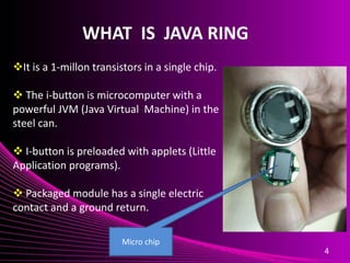 Java ring | PPTX