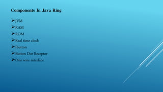 Java ring | PPTX