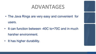 Java Ring | PPTX | Programming Languages | Computing