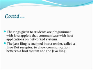 Java Ring | PPT