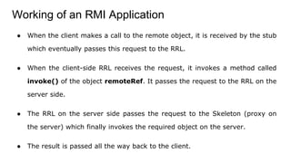 Java RMI | PPTX