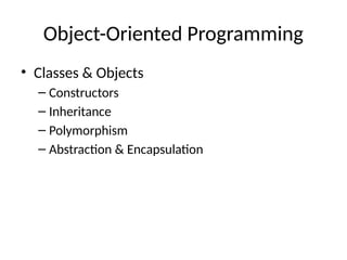 Comprehensive Java Learning Roadmap for Developers and Beginners | PPTX