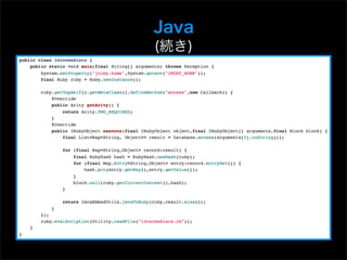 Java
(続き)
 