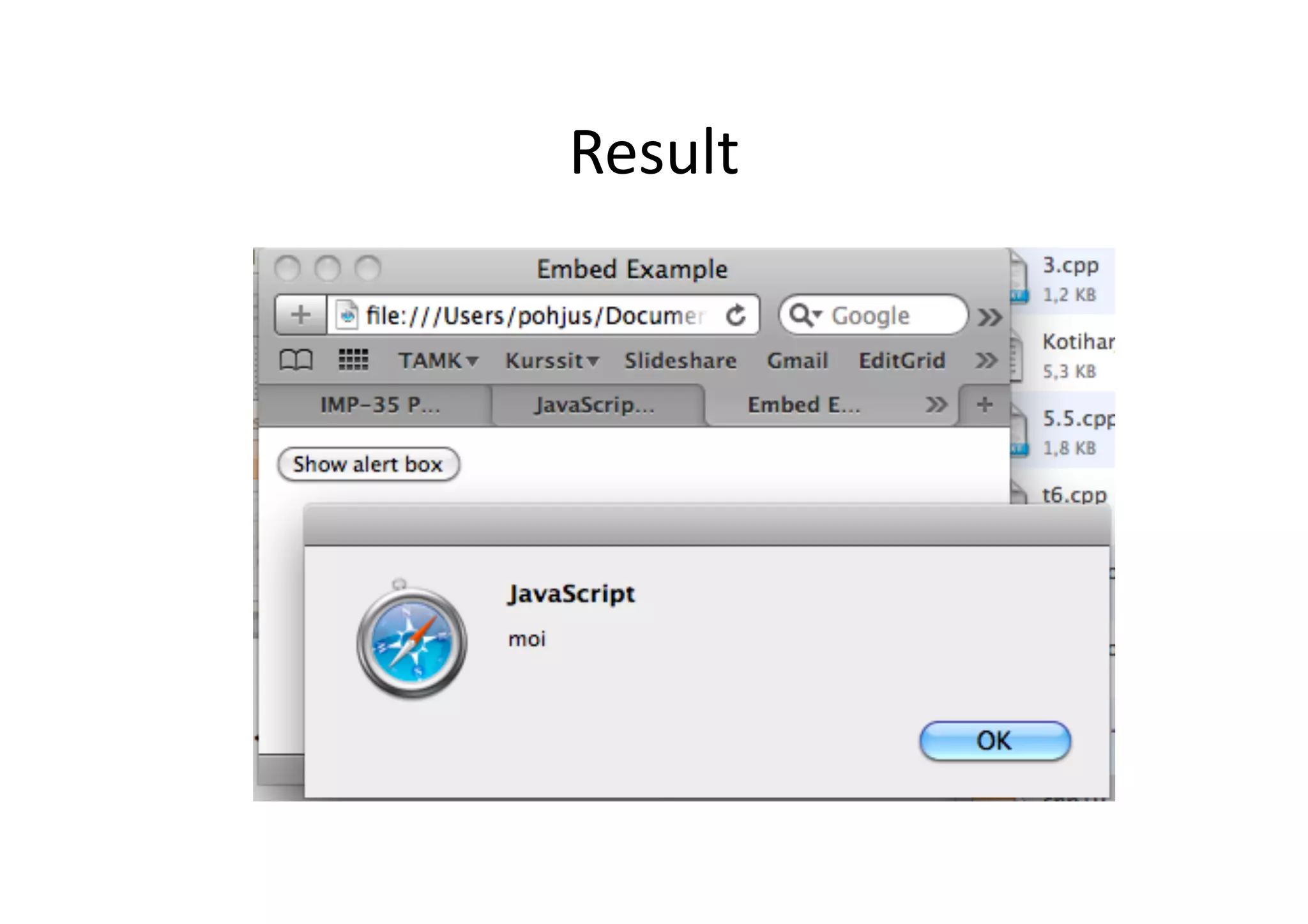 Result	
  
 