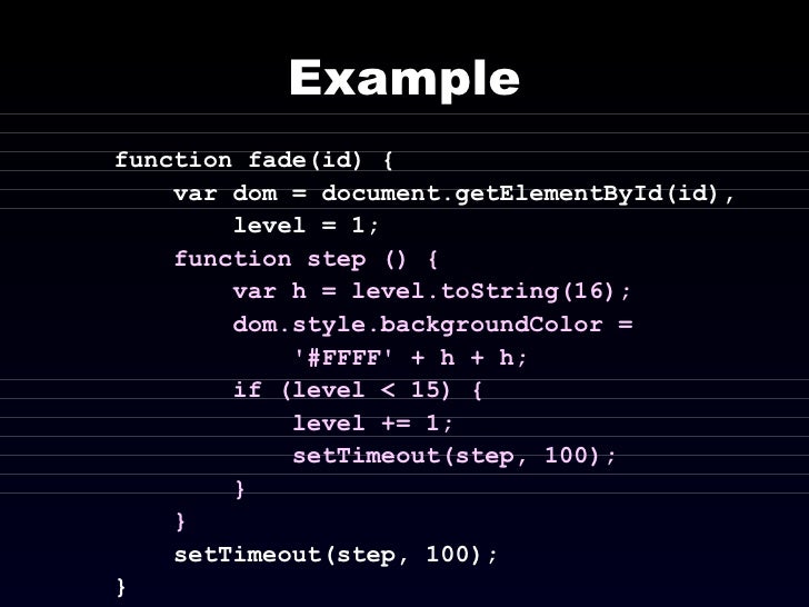The JavaScript Programming Language