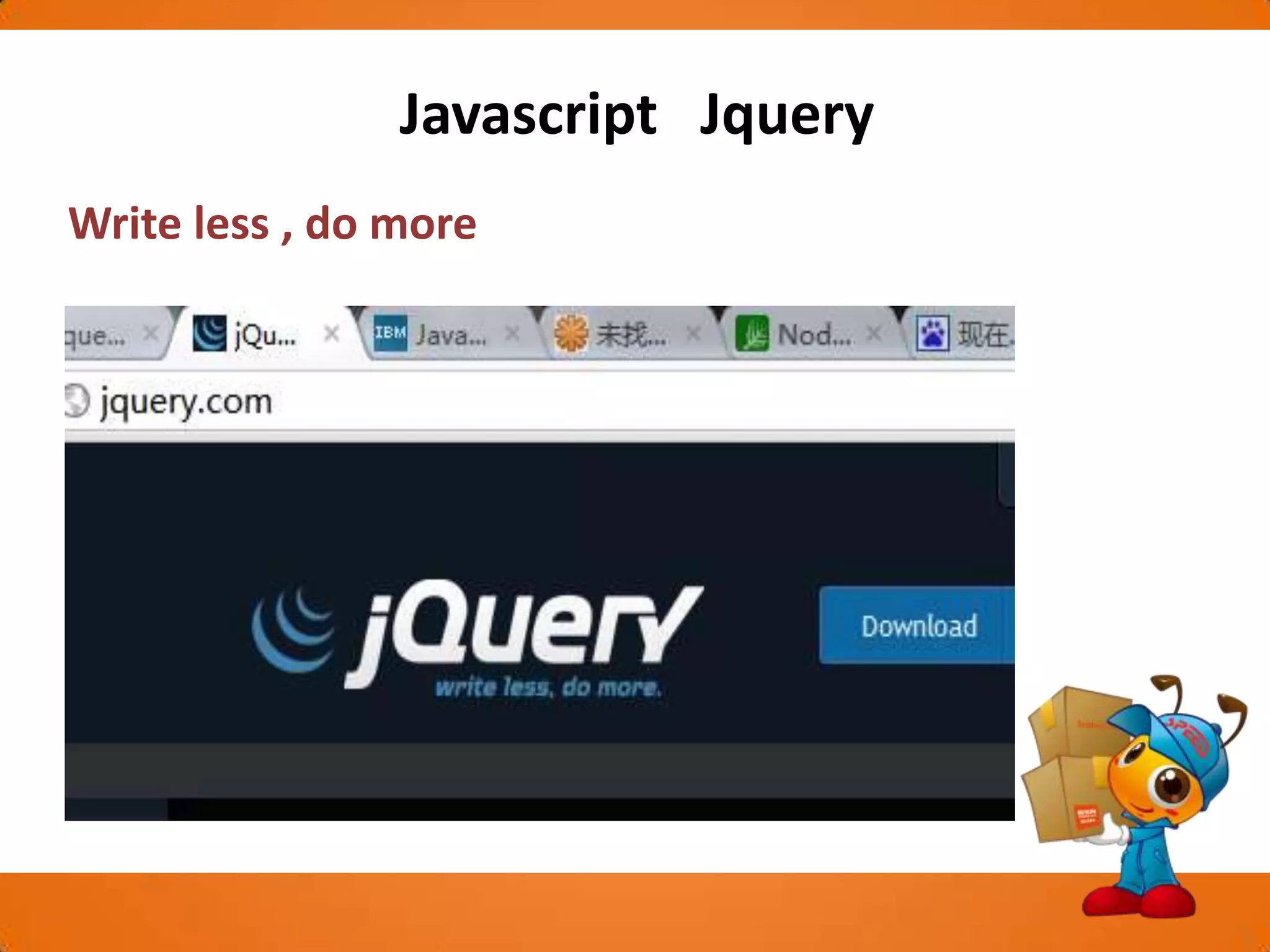 Javascript  JSONPJs:function jsonpHandle(a){      alert(a);  }  var JSONP = document.createElement("script") ;  JSONP.type = "text/javascript";  JSONP.src = "http://yourdomain/jsonp.php?callback=jsonpHandle";//在head之后添加js文件  document.getElementsByTagName("head")[0].appendChild(JSONP);Php:echo $_GET["callback"]."('hello,world')"; 