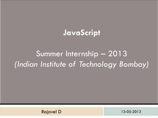 Javascript | PPT