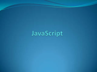 Java script | PPT