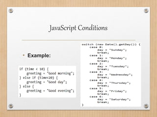 JavaScript Comprehensive Overview | PPSX | Web Development | Internet