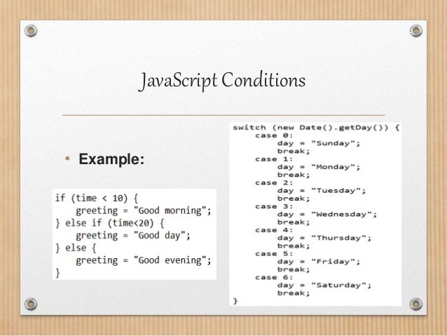 JavaScript Comprehensive Overview