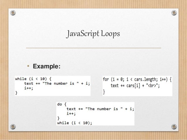 JavaScript Comprehensive Overview