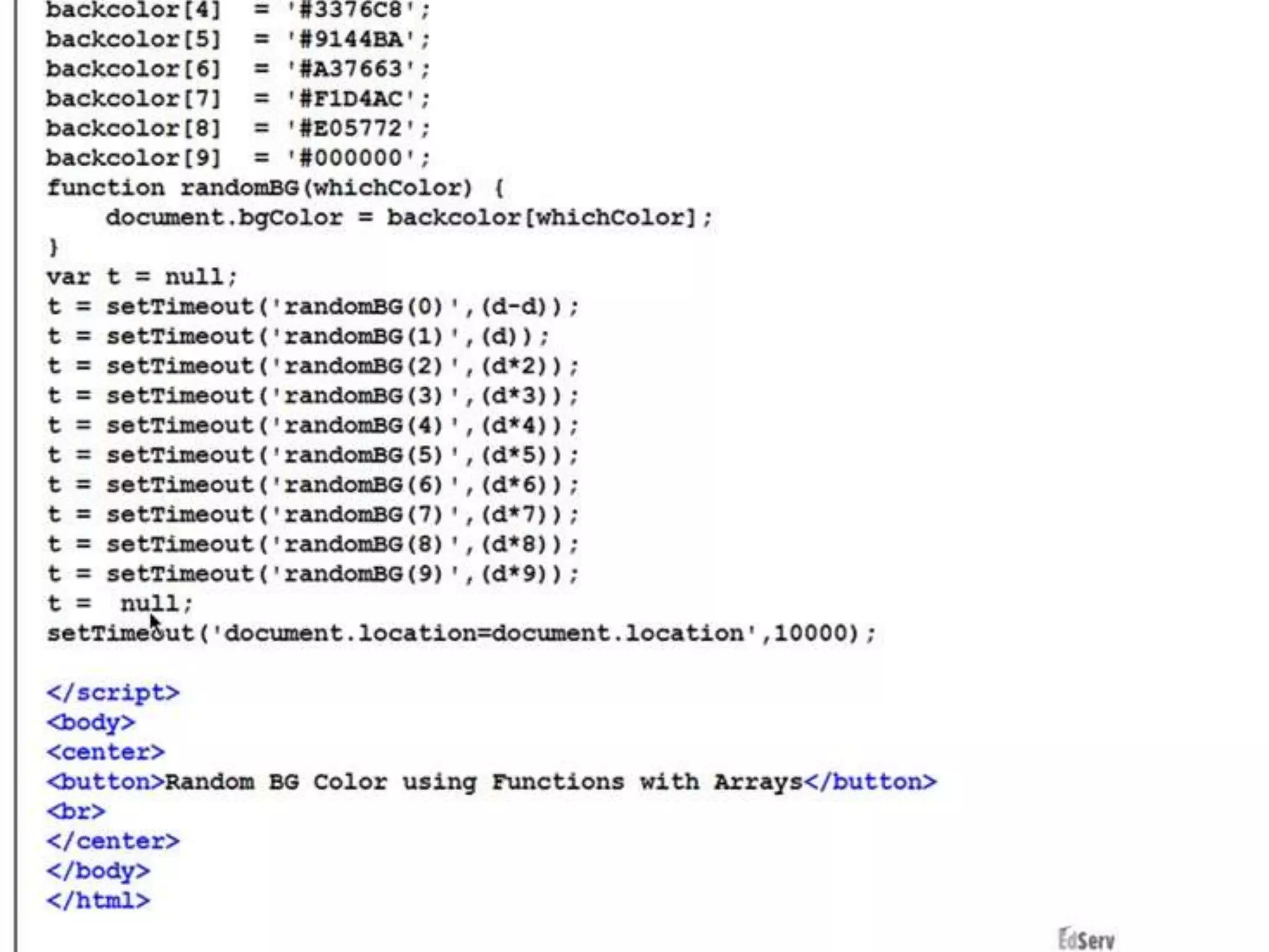 Java script