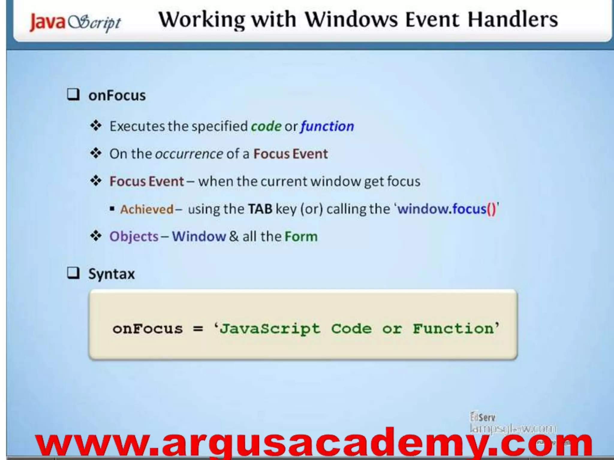 Java script