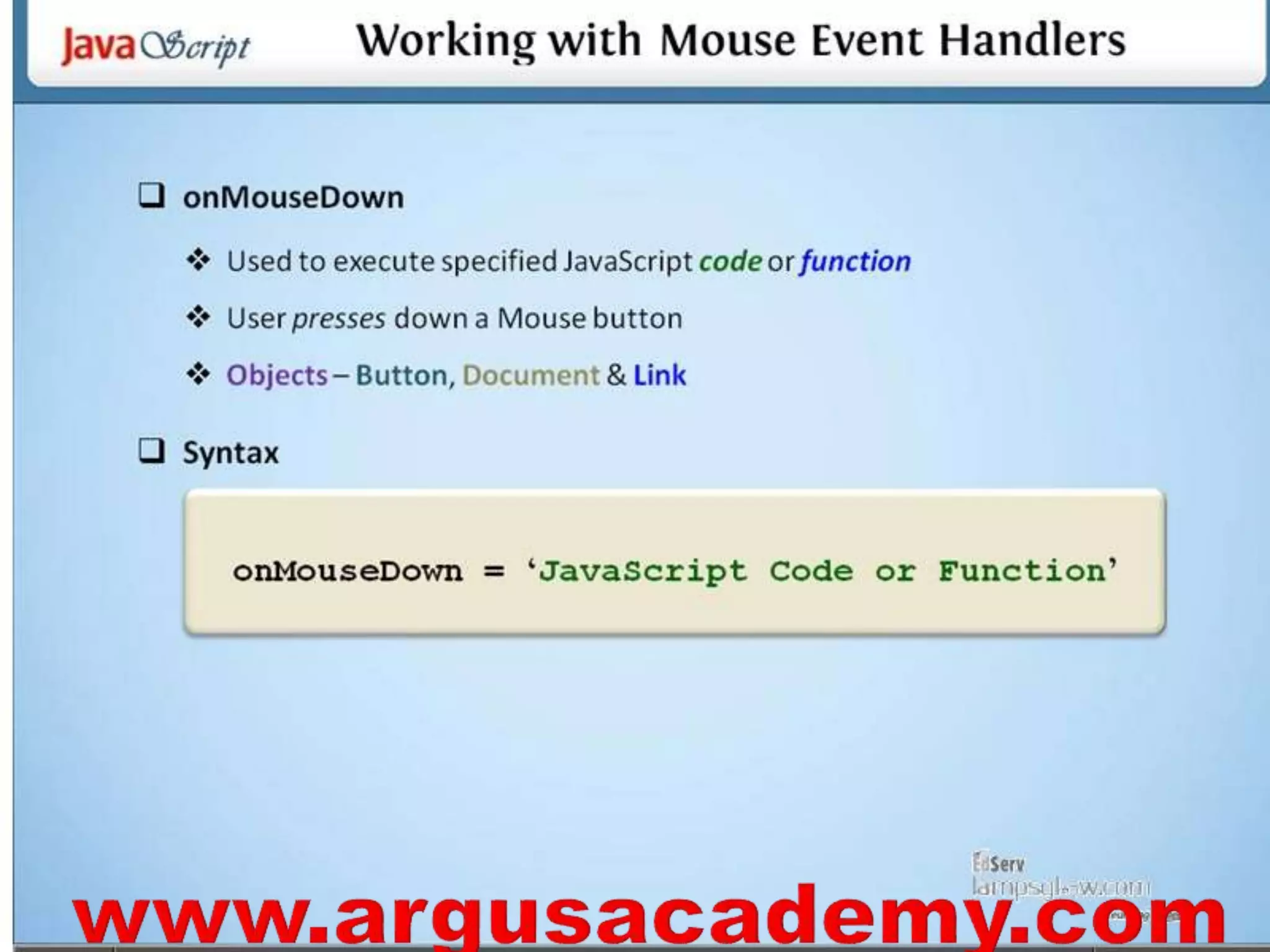 Java script