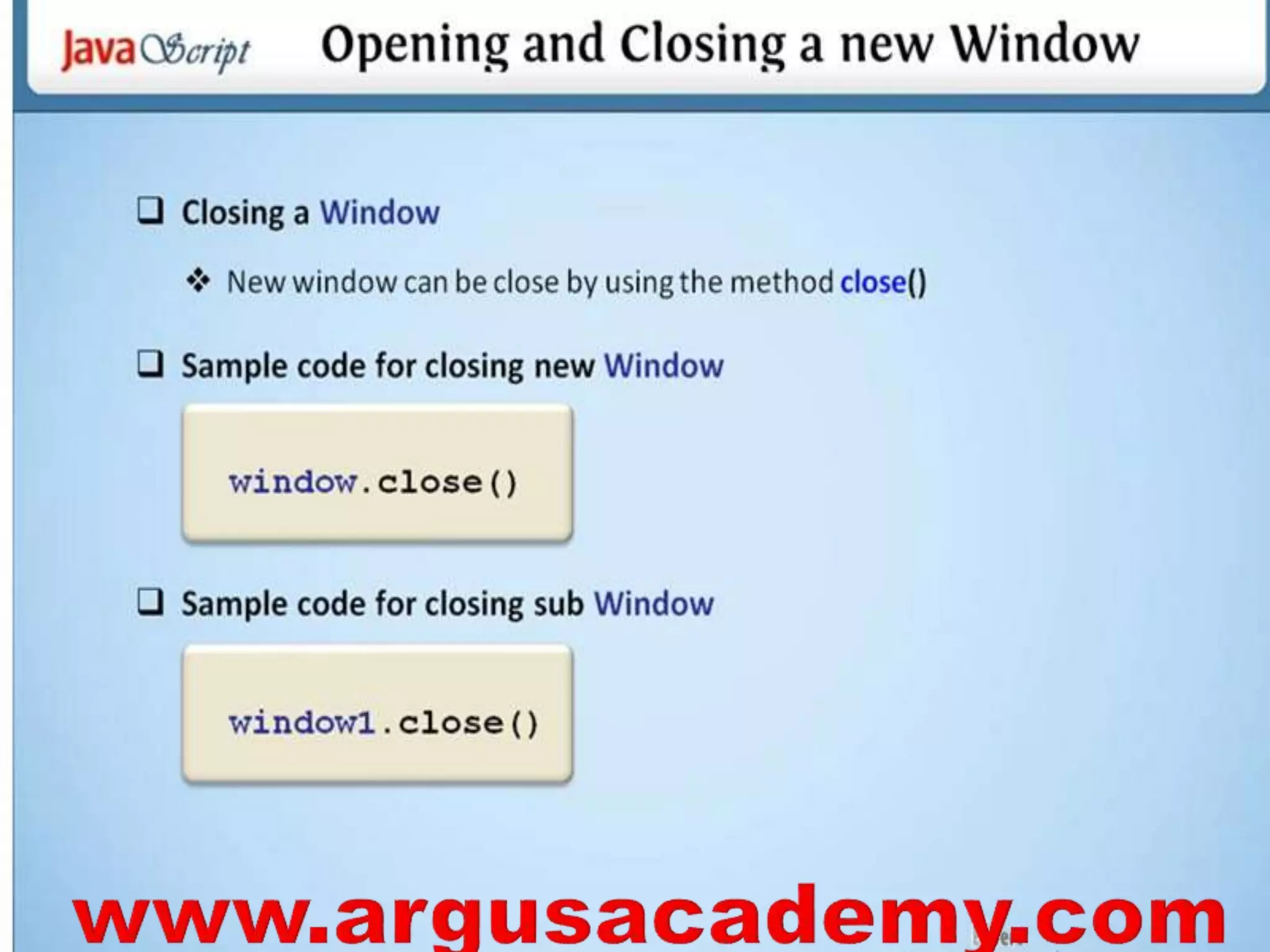 Java script