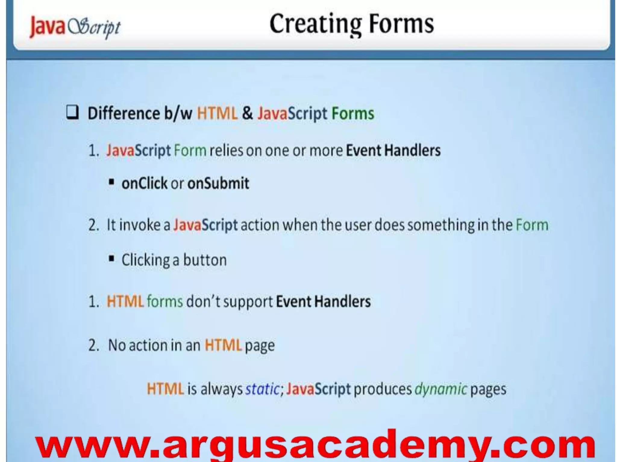 Java script
