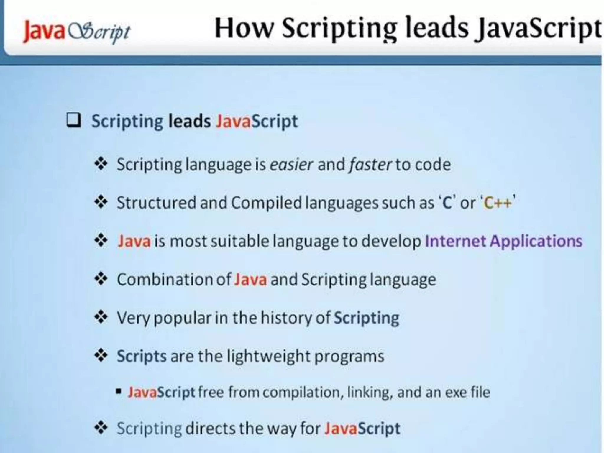 Java script