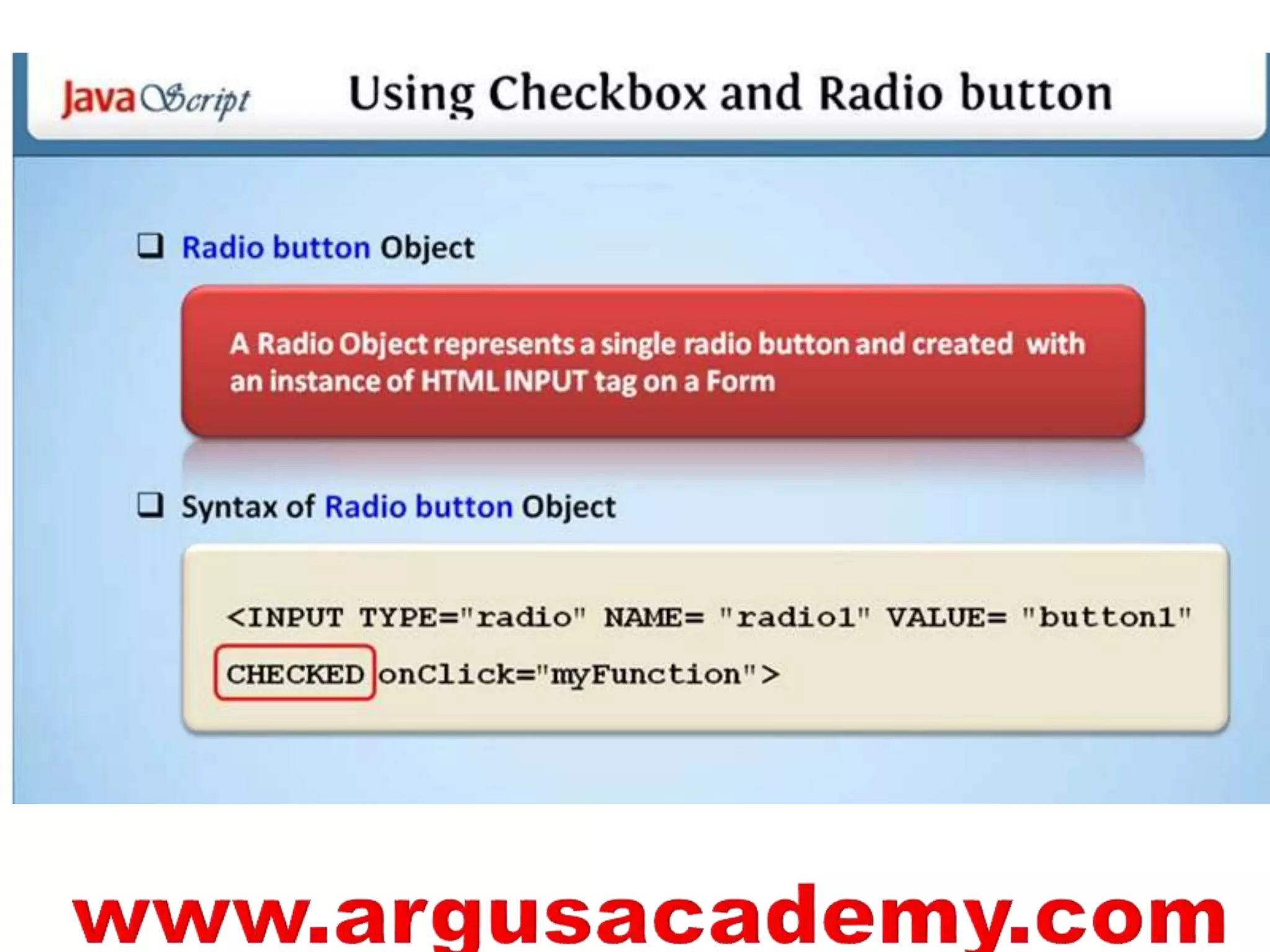 Java script