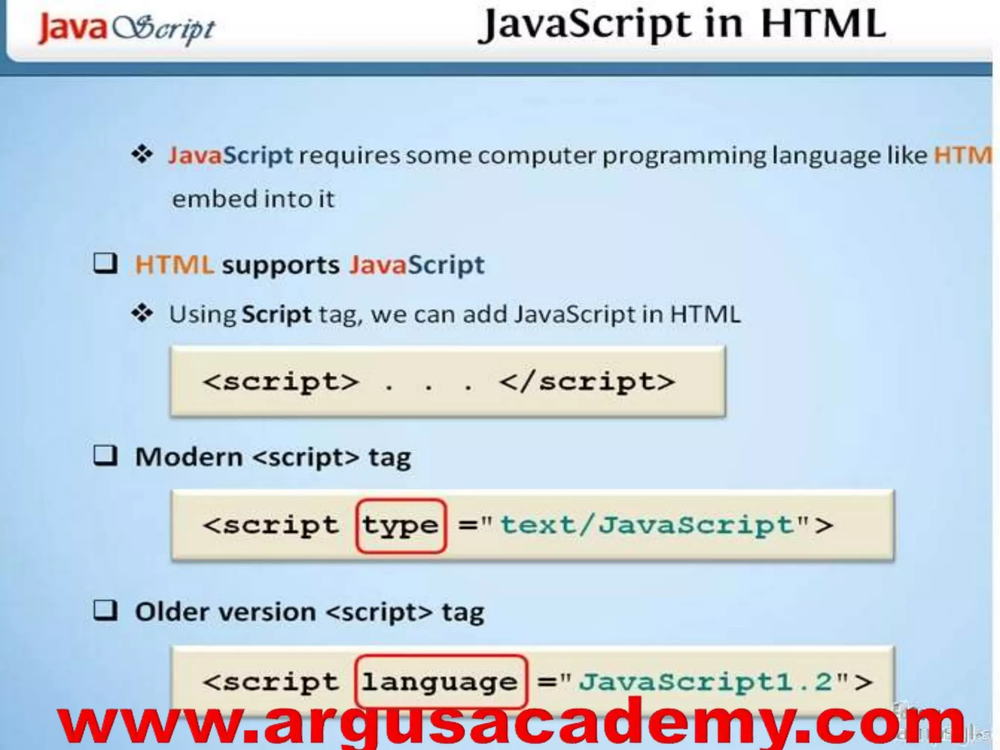 Java script