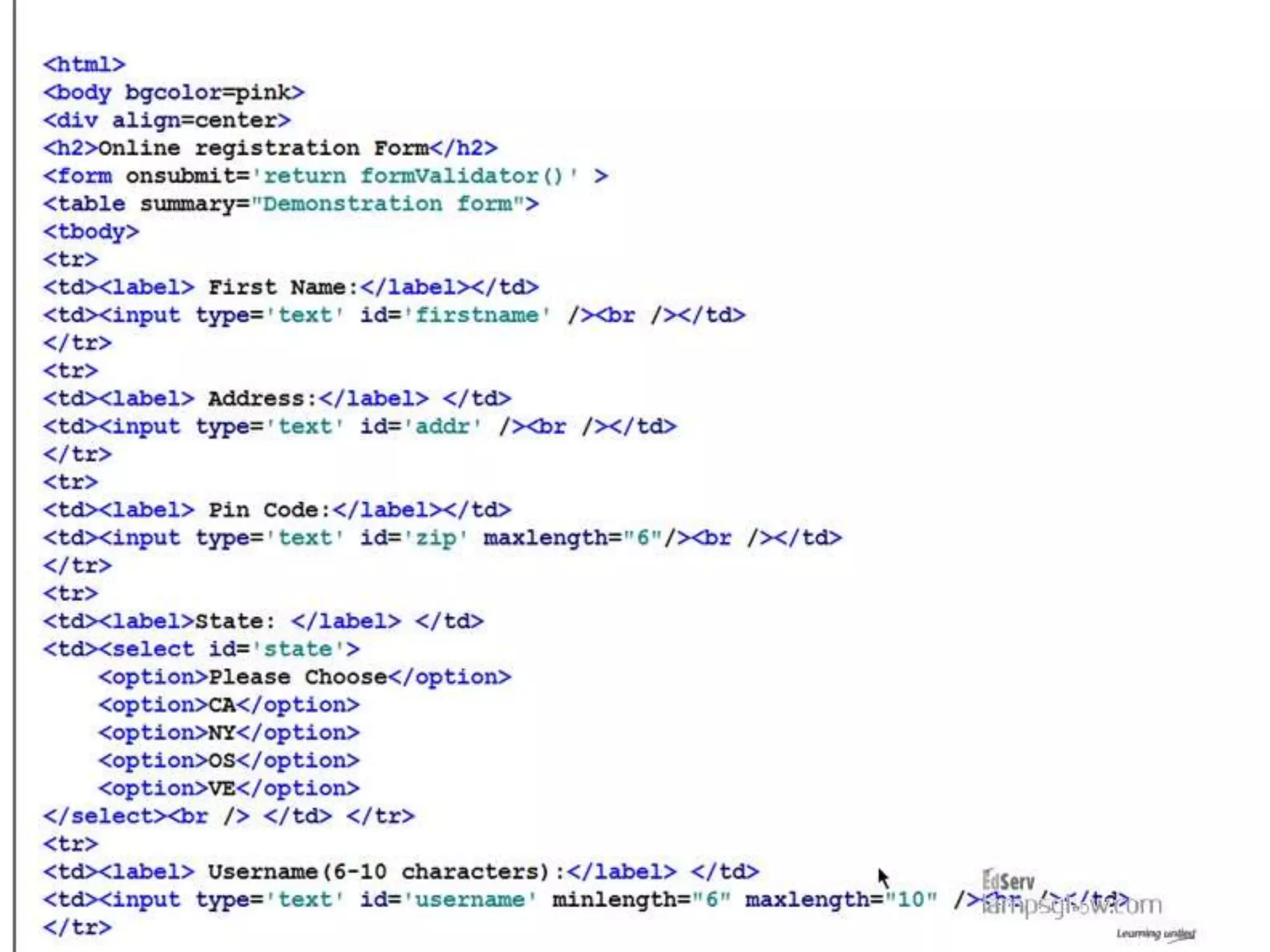 Java script