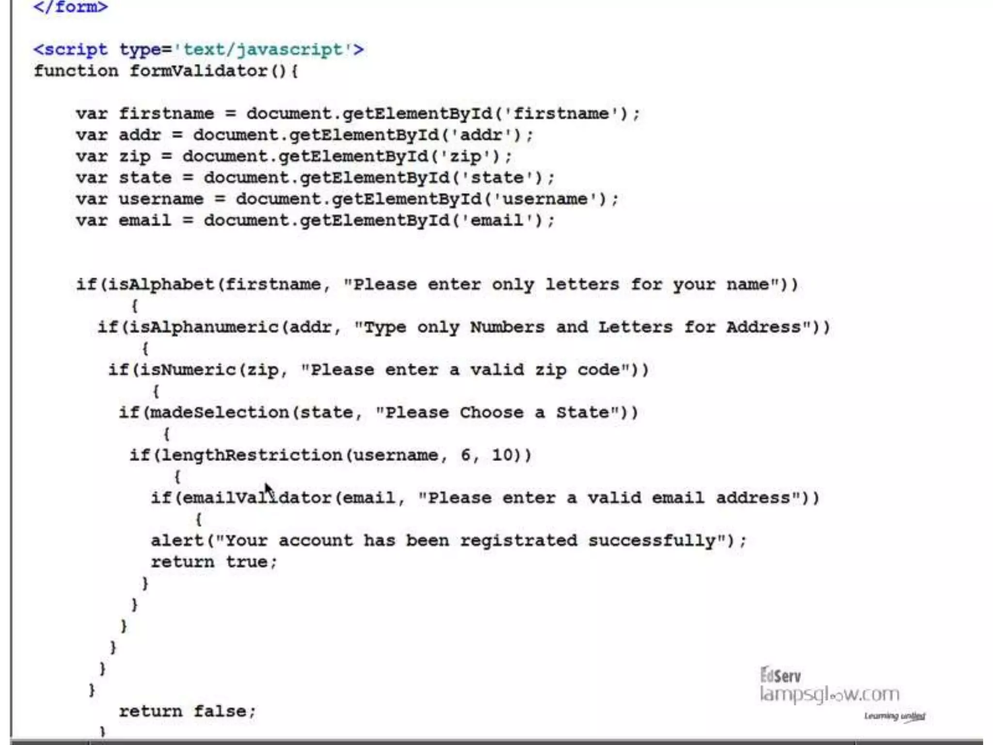 Java script
