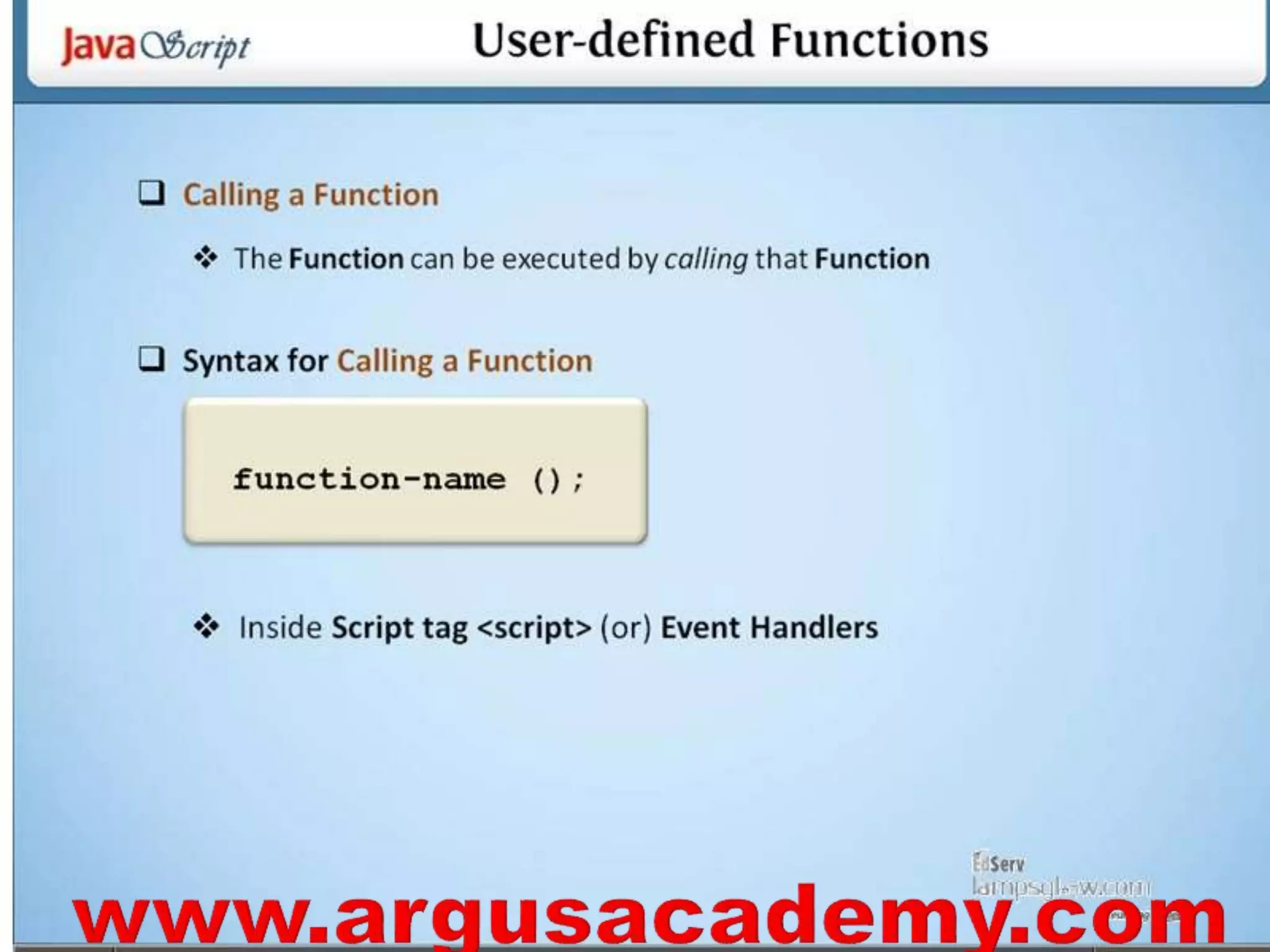 Java script