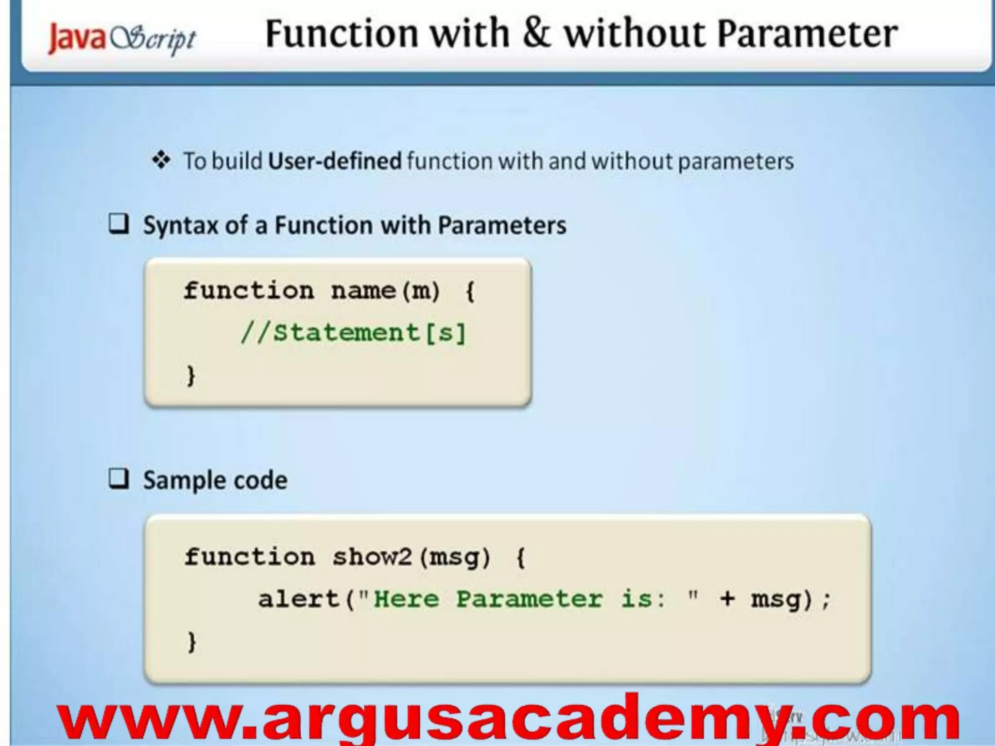 Java script