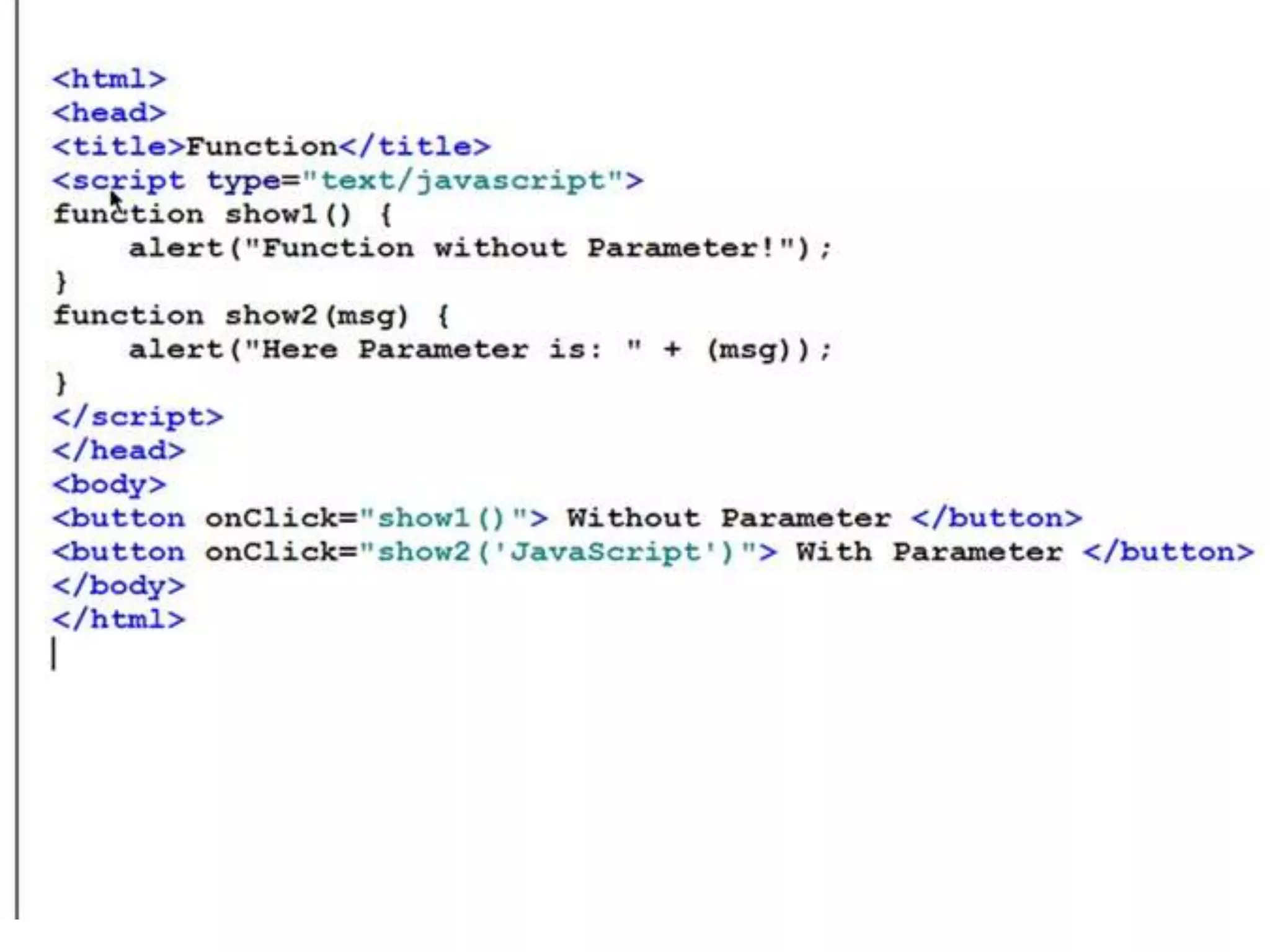 Java script