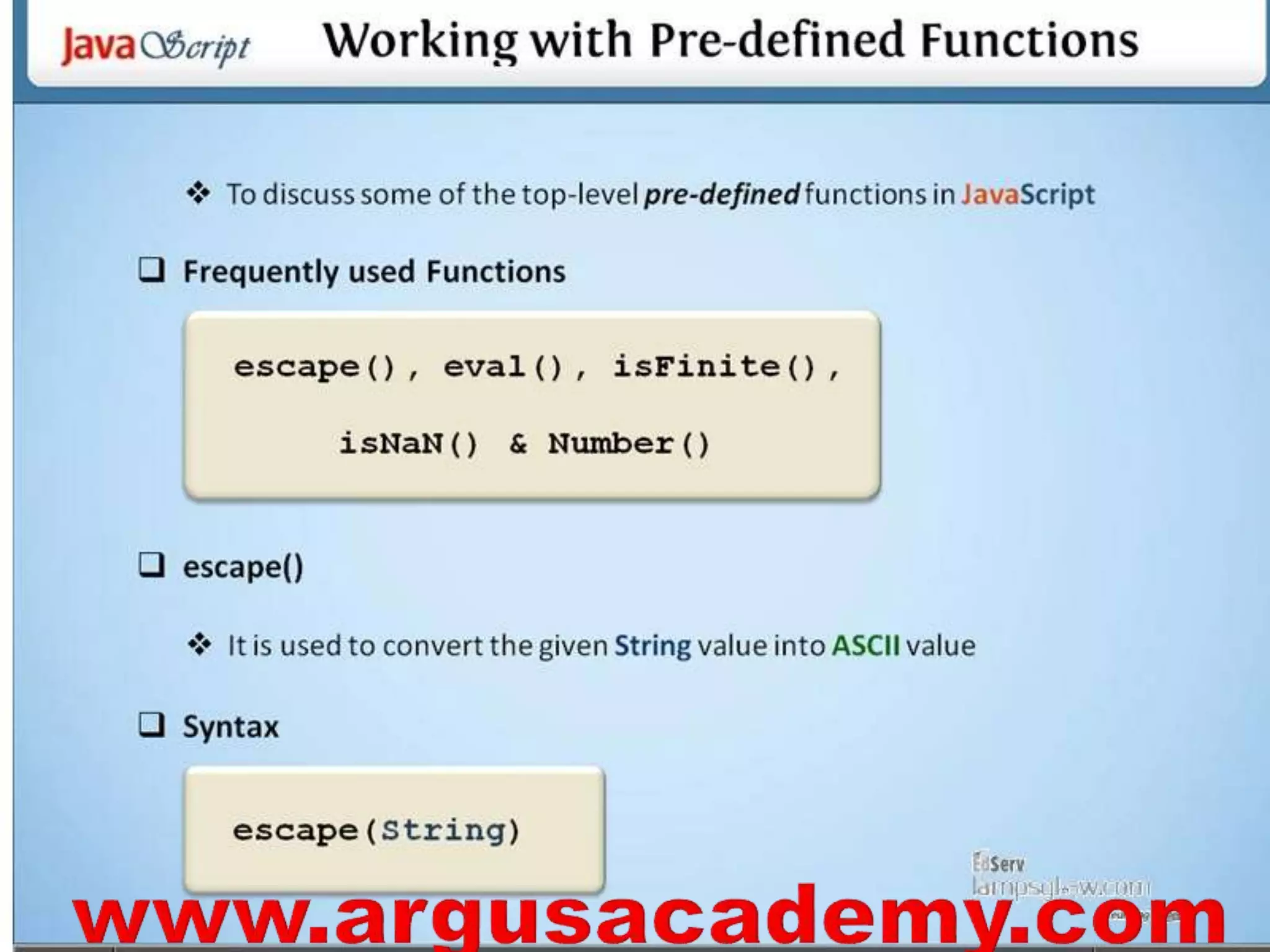 Java script